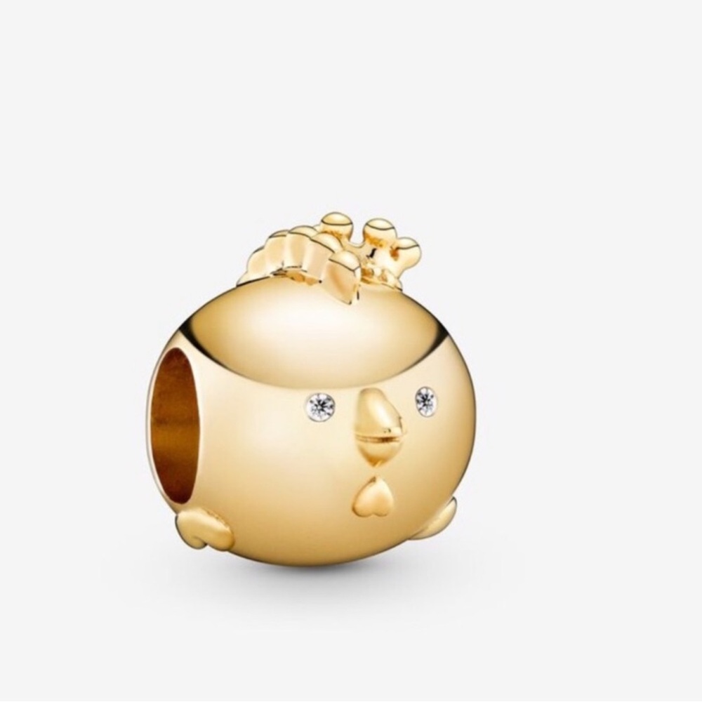 Shining Roaster Chicken Zodiac Charm - Not Pandora